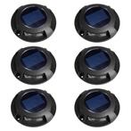 Buitenverlichting zonne-energie Set 6 stuks Solar Decklight, Verzenden, Nieuw