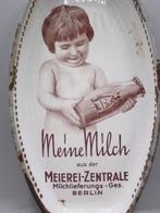 D.R.G.M. - Emaille plaat - Mijn melk - Broodmand - Emaille, Antiek en Kunst
