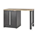 Heavy Duty werkbank met hardhouten werkblad en, Doe-het-zelf en Bouw, Ophalen of Verzenden, Nieuw