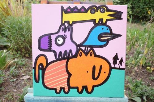 Kev Munday (1986) - Look Higher, Antiek en Kunst, Kunst | Schilderijen | Modern