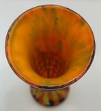 Franz Welz - Vase - spatterglas - Franz Welz tango vaas, Antiek en Kunst, Antiek | Glaswerk en Kristal