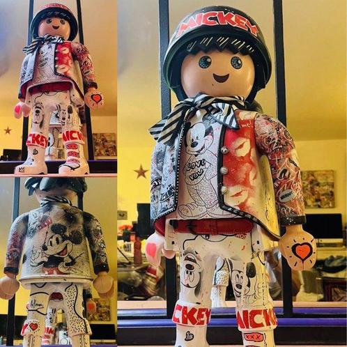 Artmony - Playmobil XXL Mickey pop art, Antiquités & Art, Art | Peinture | Moderne