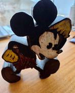 Mickey Mouse - 1 - Ancien sujet décoratif en bois– Peinture, Verzamelen, Disney, Nieuw