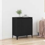 vidaXL Dressoir Zwart 60 x 35 x 70 cm Bewerkt hout, Huis en Inrichting, Kasten | Dressoirs, Verzenden, Nieuw