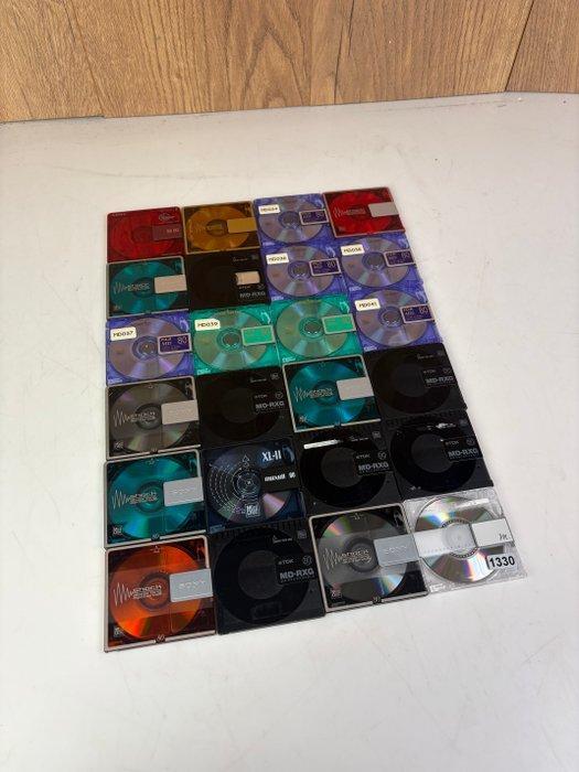 Multiple Models MiniDisc 80min MiniDisc Aantal items: 24, TV, Hi-fi & Vidéo, Radios