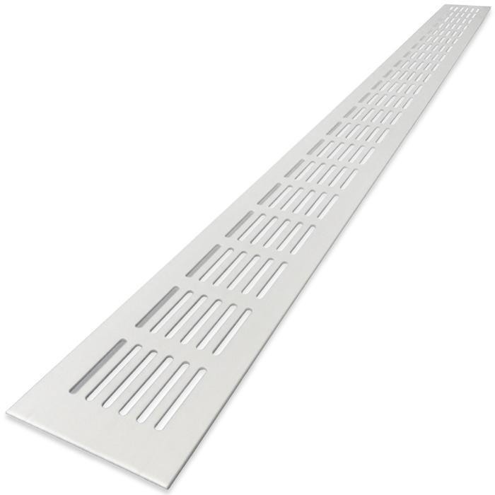 Ventilatiestrip aluminium LxH 800 x 60mm (G61-8006AA), Doe-het-zelf en Bouw, Ventilatie en Afzuiging, Nieuw, Verzenden