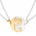 Fako Bijoux - Vriendschapsketting - RVS - Hond - Yin Yang -, Verzenden, Nieuw