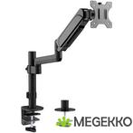 Gembird Bureausteun Single Monitor Arm Zwart, Verzenden