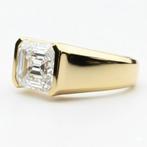 Ring - 14 karaat Geel goud - 7.00ct. tw. Diamant (Lab-grown)