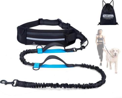 Nobleza Hondenriem - Jogging heupgordel met hondenriem - can, Dieren en Toebehoren, Overige Dieren-accessoires, Verzenden