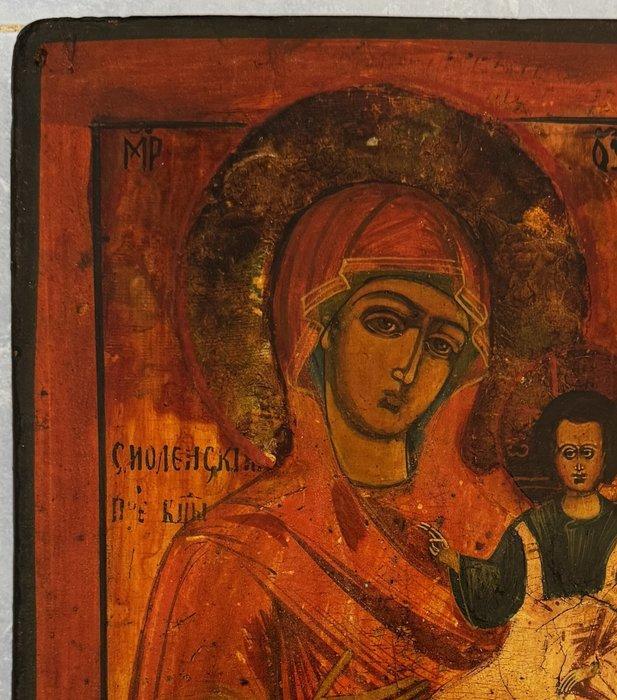 Icoon - Hout - De Maagd van Smolensk, Antiek en Kunst, Kunst | Niet-Westerse kunst