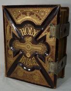 The Parallel Holy Family Bible - 1885, Antiek en Kunst, Antiek | Boeken en Manuscripten