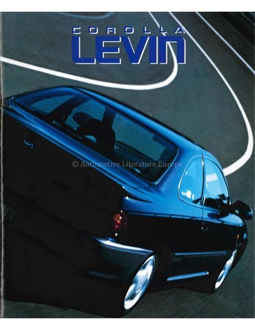 1993 TOYOTA COROLLA LEVIN BROCHURE JAPANS, Livres, Autos | Brochures & Magazines, Enlèvement ou Envoi