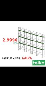 Promo 100m2 Galva prix choc, Ophalen, Neuf, Échafaudage de façade, 5 mètres de hauteur ou plus