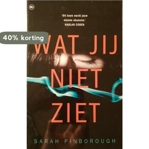 Wat jij niet ziet 9789044359176 Sarah Pinborough, Boeken, Overige Boeken, Zo goed als nieuw, Verzenden
