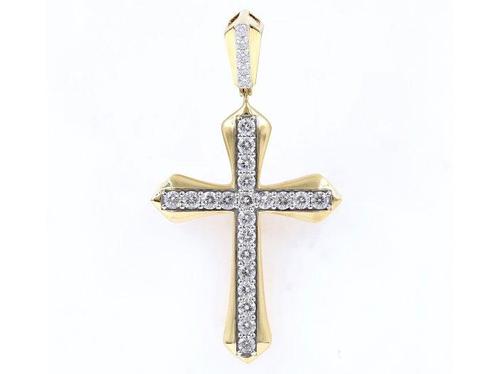 Pendentif - 18 carats Or jaune -  2.06ct. tw. Diamant, Handtassen en Accessoires, Antieke sieraden