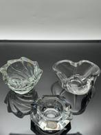 Val Saint Lambert - Asbak (3) - Kristal - Drie crystal, Antiek en Kunst