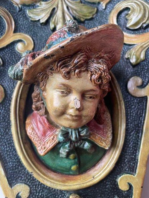 Decoratief ornament - Frankrijk - Wall Jardiniere, plaster, Antiek en Kunst, Curiosa en Brocante