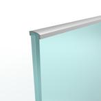 Castel balustrade handrail 23 x 9 x 2 mm-Aluminium-3500 mm, Verzenden, Nieuw