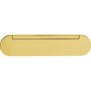 Intersteel Tochtklep messing gelakt, Doe-het-zelf en Bouw, Overige Doe-Het-Zelf en Bouw, Ophalen of Verzenden