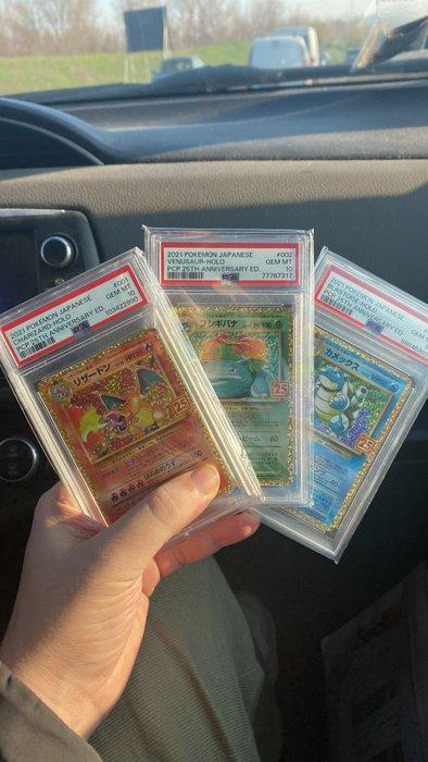 Pokémon - 3 Graded card - Venusaur, Charizard, Blastoise -, Hobby & Loisirs créatifs, Jeux de cartes à collectionner | Pokémon