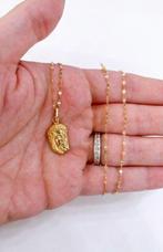 Zonder Minimumprijs - Ketting met hanger - 18 karaat Geel, Handtassen en Accessoires, Antieke sieraden