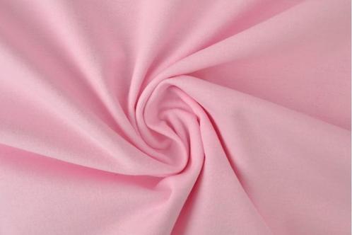 10 meter molton stof - Baby roze, Hobby en Vrije tijd, Stoffen en Lappen, 120 cm of meer, 200 cm of meer, Roze, Nieuw, Katoen