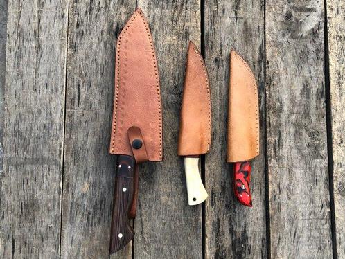 Keukenmes - Handgemaakte chef- en slagersmessen, gesmeed, Antiek en Kunst, Antiek | Keukengerei