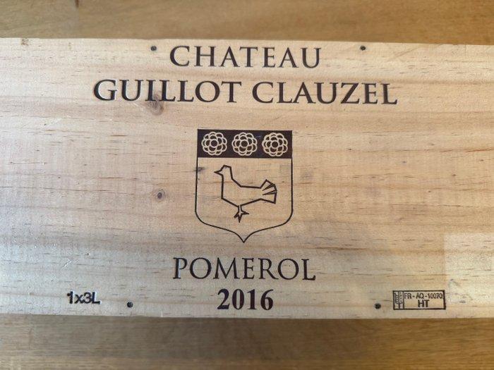 2016 Chateau Guillot Clauzel - Pomerol - 1 Dubbele, Verzamelen, Wijnen