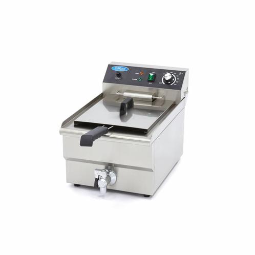 Frituurpan - 16 L - 1 Mand - met Tapkraan, Elektronische apparatuur, Frituurpannen, Nieuw, 4 liter of meer, Verzenden