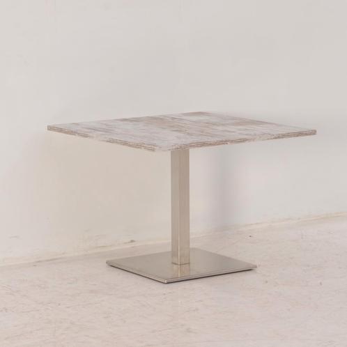 Pedrali bijzettafel, gekalkt hout als bladkleur, 70 x 70 cm, Huis en Inrichting, Tafels | Salontafels, Gebruikt, Ophalen of Verzenden