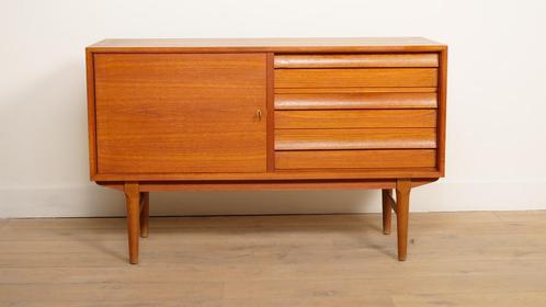 Vintage dressoir | Teak | 120 cm, Huis en Inrichting, Kasten | Dressoirs, Ophalen of Verzenden