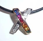 Hanger - 14 karaat Witgoud - 0.64ct. tw. Diamant