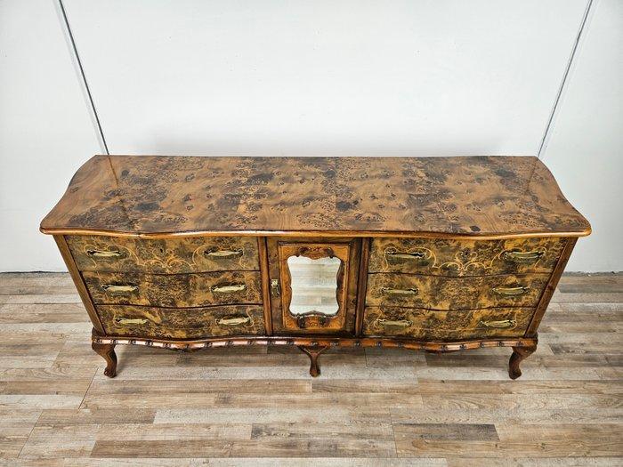 Ladekast - Chippendale ladekast van gebeeldhouwd hout -, Antiek en Kunst, Curiosa en Brocante