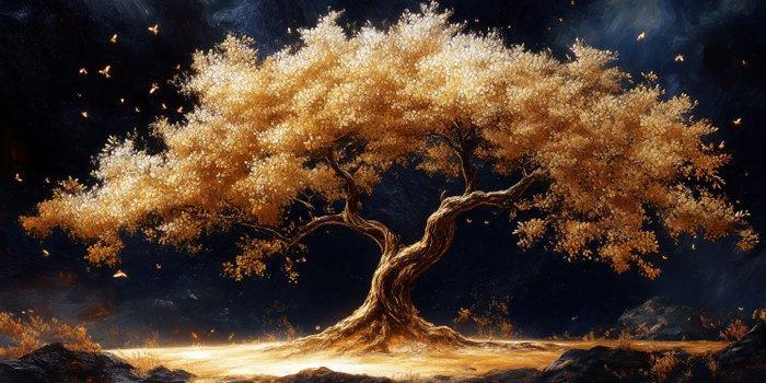 Iconica - The Alchemists Tree · XXL, Antiek en Kunst, Kunst | Schilderijen | Modern