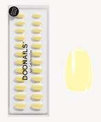 Doonails - Soft Gel Press Ons - Lemon Sorbet Short Round, Verzenden