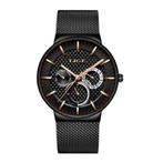 Luxe Horloge Heren - Anoloog Kwarts Uurwerk voor Mannen, Verzenden, Nieuw, Lige