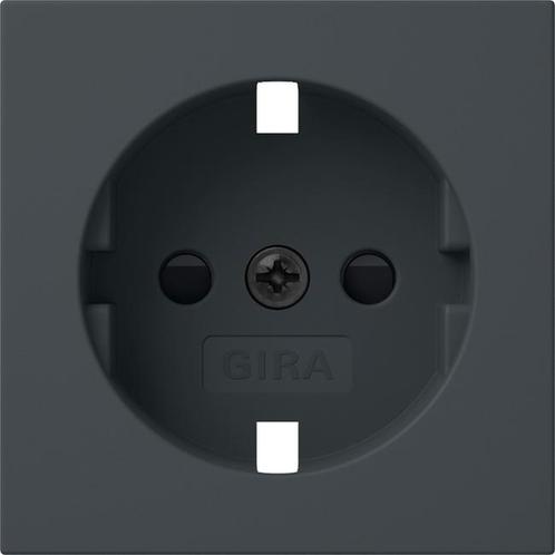Gira Schuko stopcontact SH Systeem 55 Antraciet - 492128, Bricolage & Construction, Électricité & Câbles, Envoi