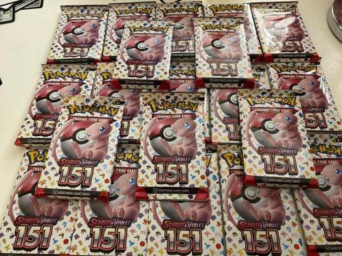 Pokémon - 30 Booster pack - 151, Hobby en Vrije tijd, Verzamelkaartspellen | Pokémon