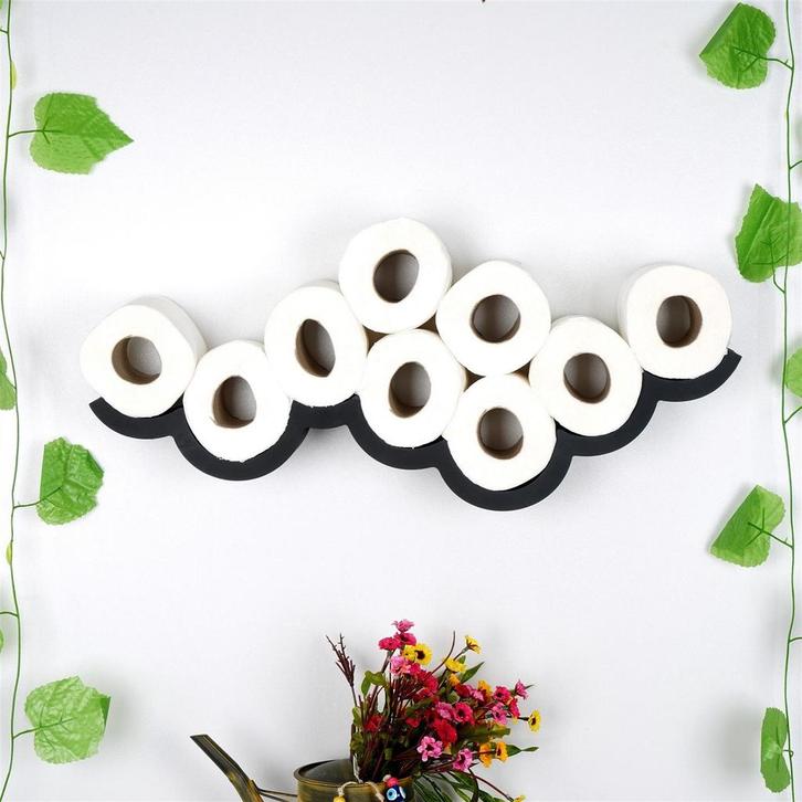 Toiletpapierhouder Berton | Heritage, Huis en Inrichting, Badkamer | Badtextiel en Accessoires, Zwart, Nieuw, Verzenden