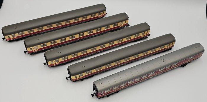 Fleischmann N - 8160 / 8112 - Modeltrein personenwagen (5) -, Hobby en Vrije tijd, Modeltreinen | N-Spoor