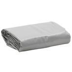 vidaXL Dekzeil 650 g/m² 5x5 m grijs, Verzenden, Nieuw