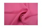 15 meter chiffon stof - roze, Verzenden, 120 cm of meer, Roze, Polyester