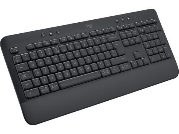 Veiling - Logitech Signature K650 Draadloos Toetsenbord US Q, Computers en Software, Toetsenborden