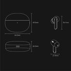 W1 Draadloze Oortjes - HiFi Oordopjes TWS Koptelefoon, Verzenden