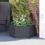vidaXL Plantenbak PP antracietkleurig, Tuin en Terras, Verzenden, Nieuw