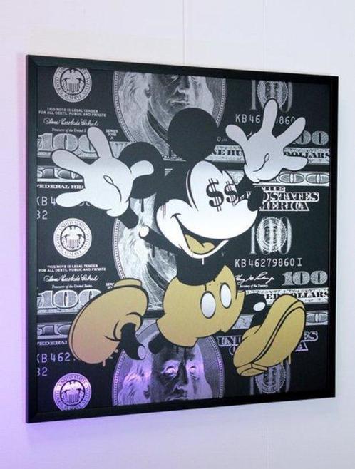 Suketchi (XX) - Mickey Mouse $, Antiek en Kunst, Kunst | Schilderijen | Modern