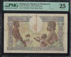 Madagaskar. - 100 Francs ND (1937) - Pick 40  (Zonder, Postzegels en Munten