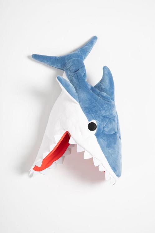 Haai Muts Blauw Shark Gegeten Hoofd Pet Hoed Grappig Zee Oce, Kleding | Dames, Carnavalskleding en Feestkleding, Nieuw, Ophalen of Verzenden