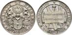 Verzilverte brons medaille von Lauer 1851 Nuernberg Stadt:, Postzegels en Munten, Penningen en Medailles, Verzenden